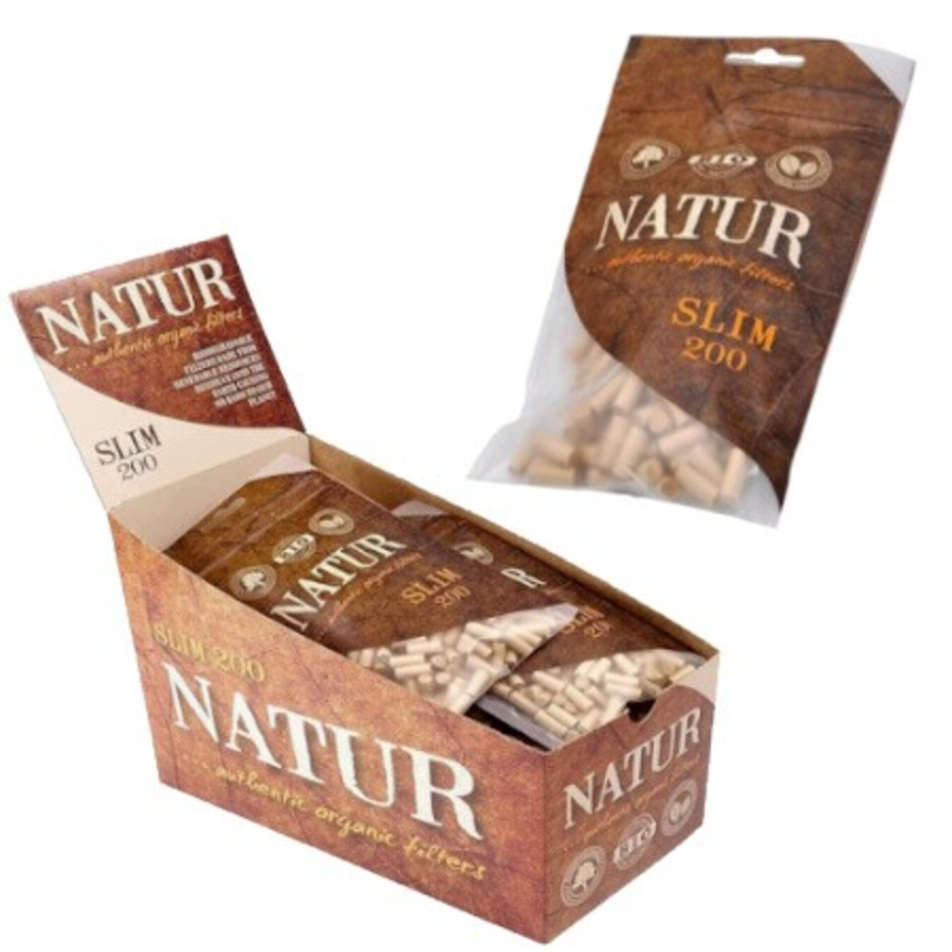Filtros NATUR Organic Slim 6 mm - 2