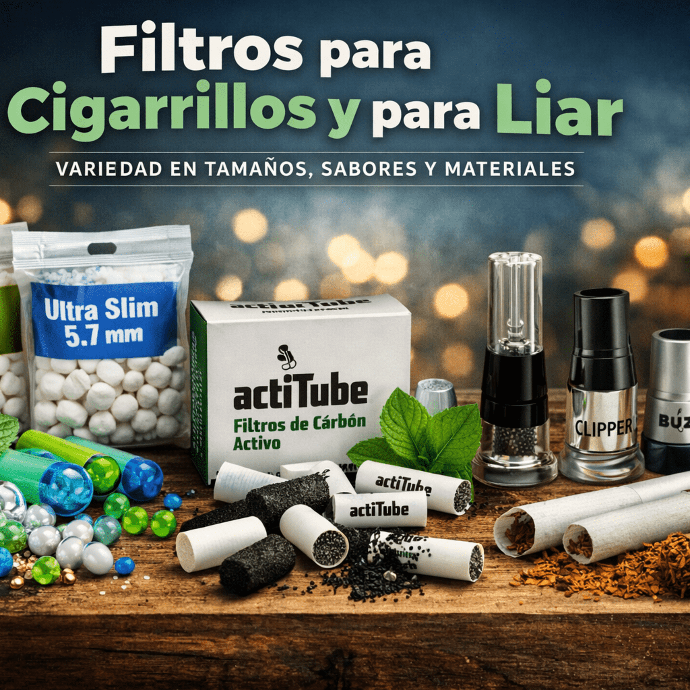Filtros para liar