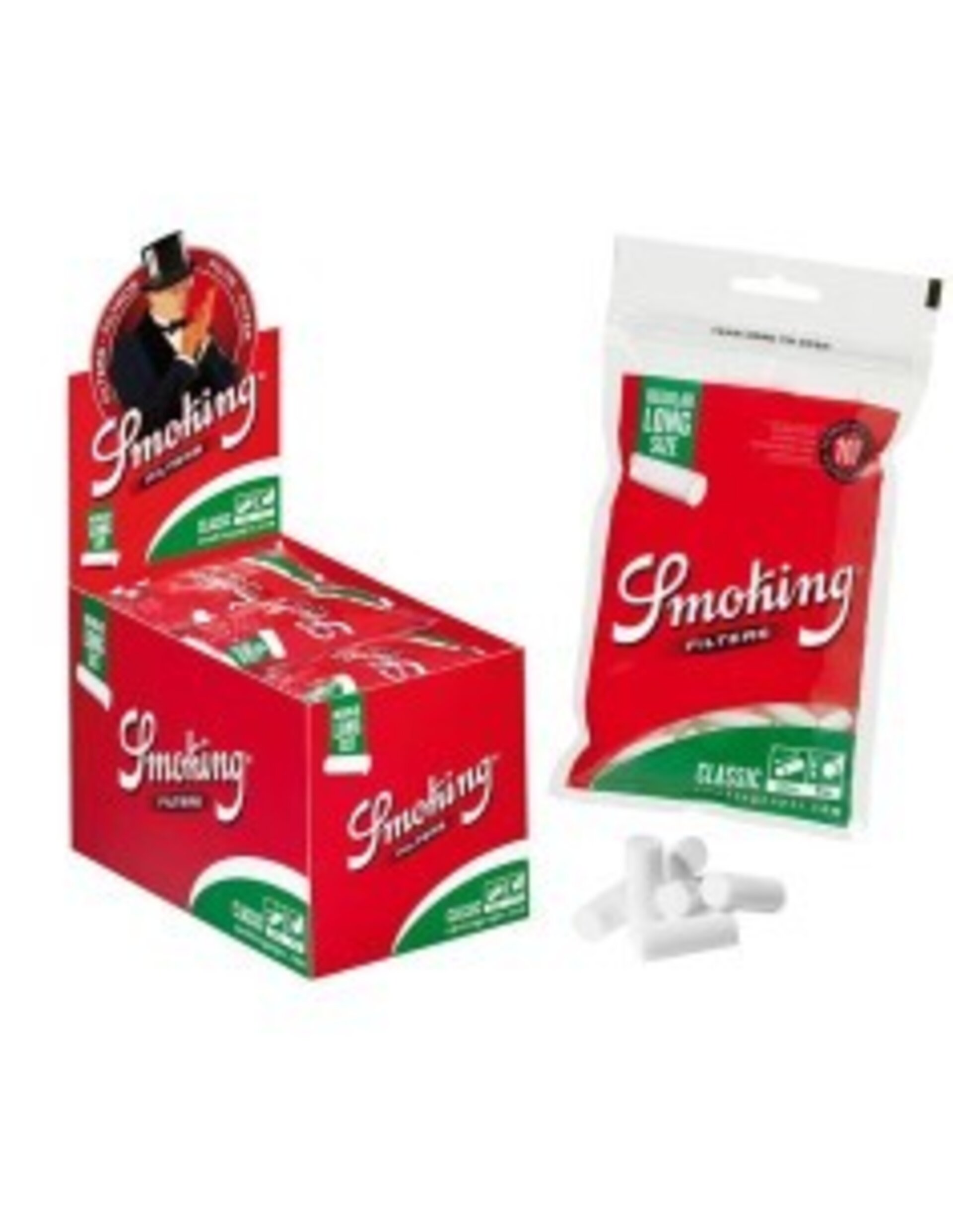 FILTROS SMOKING 8 MM LONG REGULAR - 2